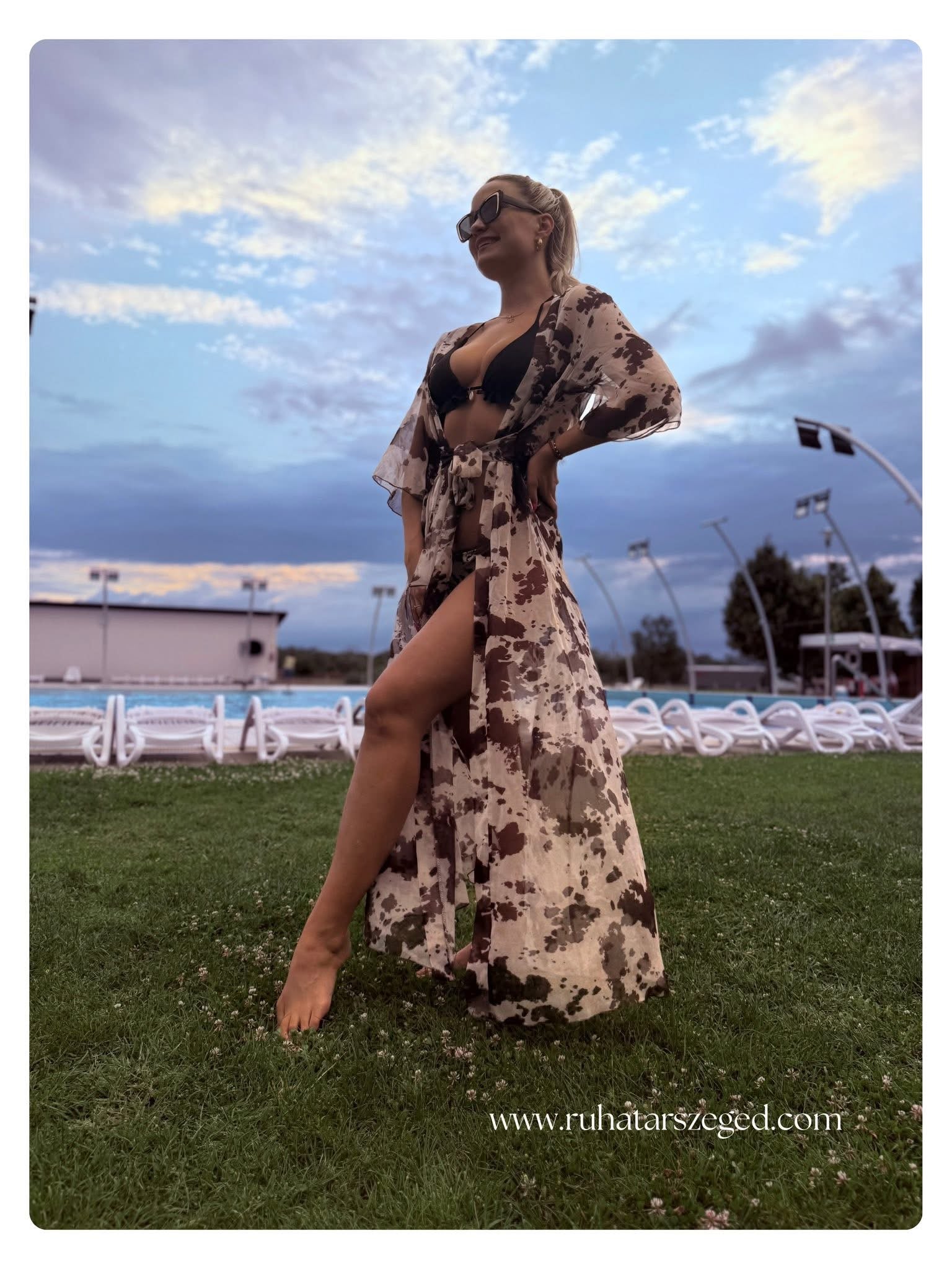 KELLY kimono és bikini szett