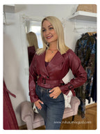 SANDRA bőrkabát